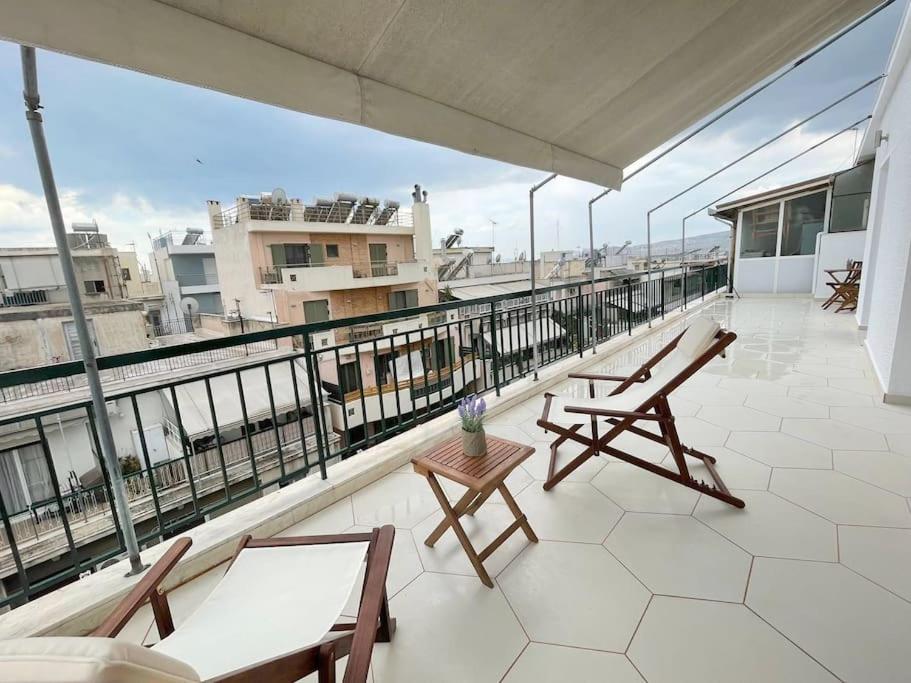 Ferienwohnung Amazing Top-Floor Oasis Athen Exterior foto
