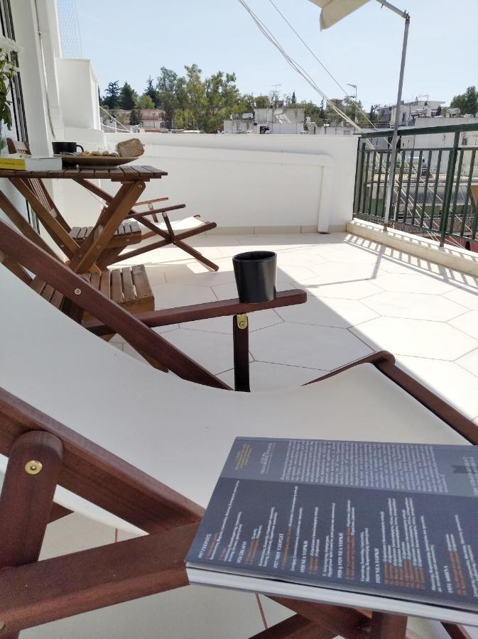 Ferienwohnung Amazing Top-Floor Oasis Athen Exterior foto
