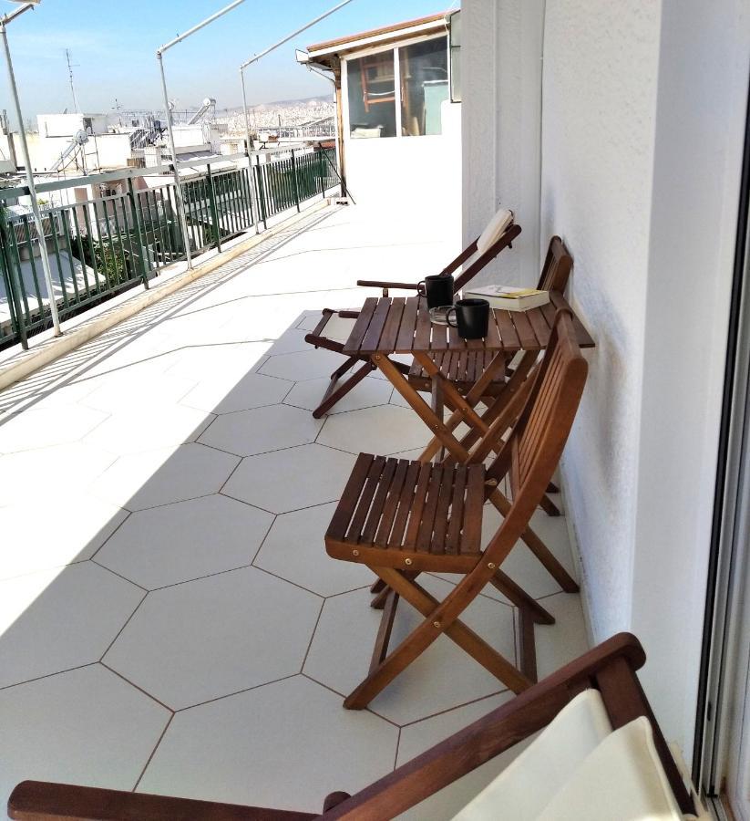 Ferienwohnung Amazing Top-Floor Oasis Athen Exterior foto